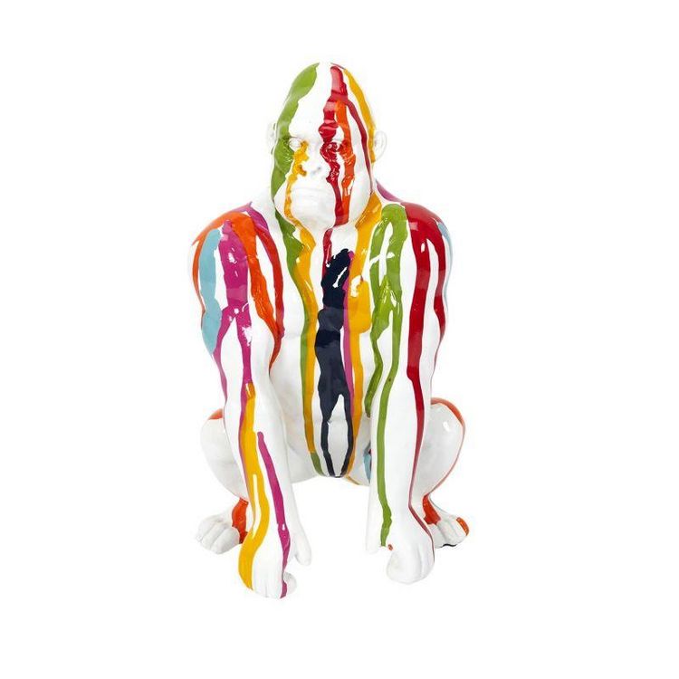 Acheter ✔️ Paris Prix Statuette Déco Gorille Rainbow 24cm Multicolore ???? 2 Acheter ✔️ Paris Prix Statuette Déco Gorille Rainbow 24cm Multicolore ???? – Image 2