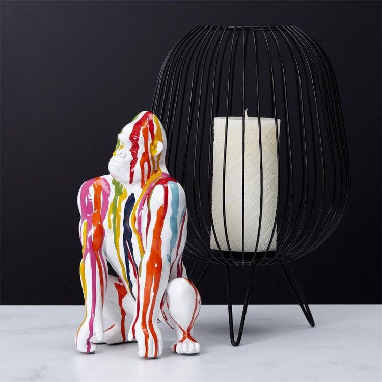 Acheter ✔️ Paris Prix Statuette Déco Gorille Rainbow 24cm Multicolore ???? 3 Acheter ✔️ Paris Prix Statuette Déco Gorille Rainbow 24cm Multicolore ???? – Image 3