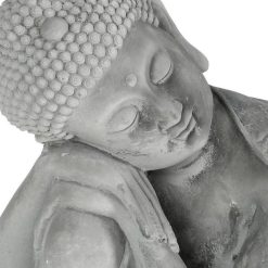 Budget ???? Statuette En Ciment Bouddha Assis 36cm Gris ???? 5 Budget ???? Statuette En Ciment Bouddha Assis 36cm Gris ???? -Paris Prix Sales unnamed file 3164