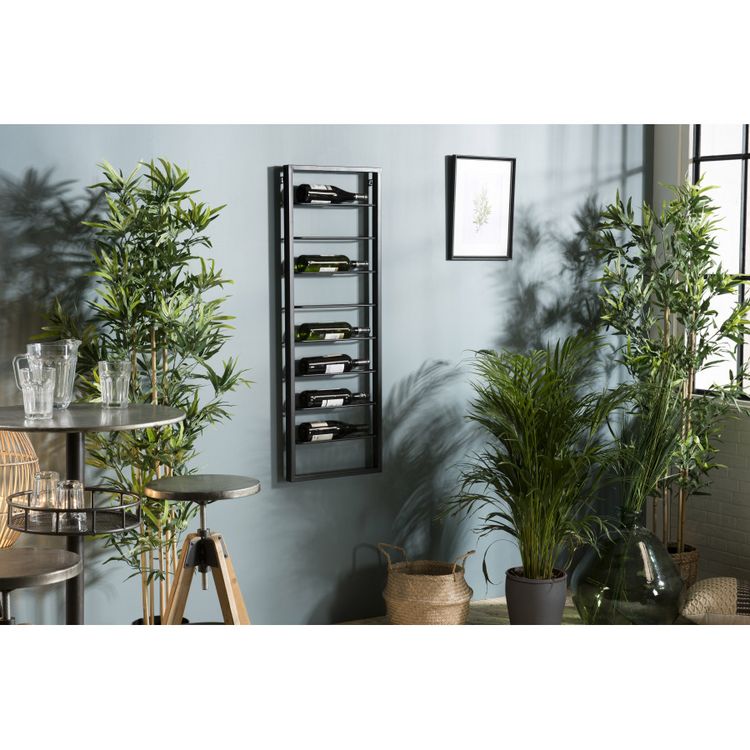 Meilleur prix ???? MACABANE HABY - Étagère Range-bouteilles Droit 8 Niveaux 8 Bouteilles Métal Noir ❤️ 1 Meilleur prix ???? MACABANE HABY - Étagère Range-bouteilles Droit 8 Niveaux 8 Bouteilles Métal Noir ❤️