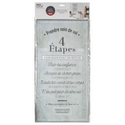 Grosses soldes ???? Sticker Relief Soin De Soi 32x60cm Gris ???? 3 Grosses soldes ???? Sticker Relief Soin De Soi 32x60cm Gris ???? -Paris Prix Sales unnamed file 318
