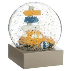 Grosses soldes ✔️ Boule à Neige En Verre Voiture 11cm Multicolore ⌛