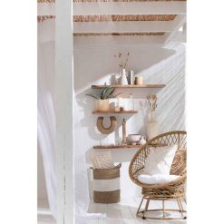 Alternative view of Le moins cher ⌛ Paris Prix Décoration Sur Pied Objet 46cm Blanc & Naturel ????