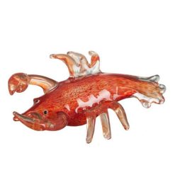 Budget ???? Paris Prix Presse Papier En Verre Homard 20cm Rouge ????