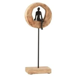 Offres ✔️ Paris Prix Statuette Déco Figurine Pensive 48cm Naturel 🌟