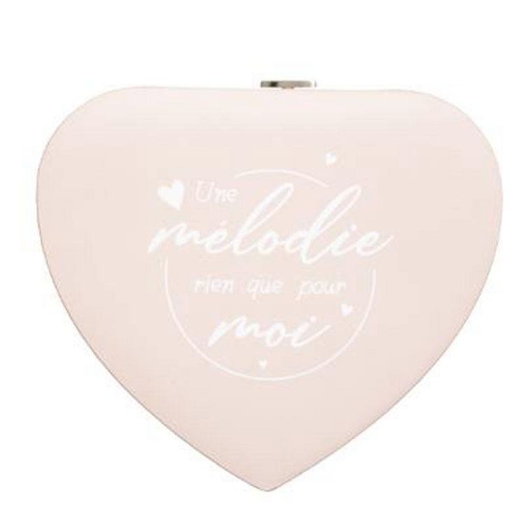 Remise ❤️ Boîte à Musique Cœur Ballerine 16cm Rose ???? 3 Remise ❤️ Boîte à Musique Cœur Ballerine 16cm Rose ???? – Image 3