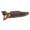 Offres ⌛ Statue En Résine Bouddha Allongé 42cm Or 💯