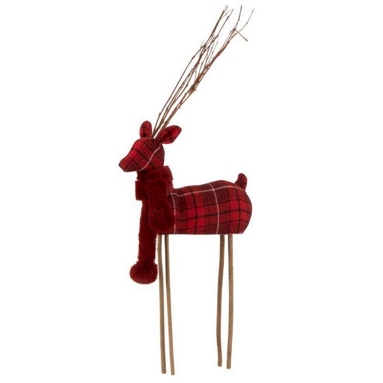 Paris Prix Statuette Déco Cerf Debout 73cm Rouge Remise ???? Paris Prix Statuette Déco Cerf Debout 73cm Rouge ???? -Paris Prix Sales unnamed file 3277