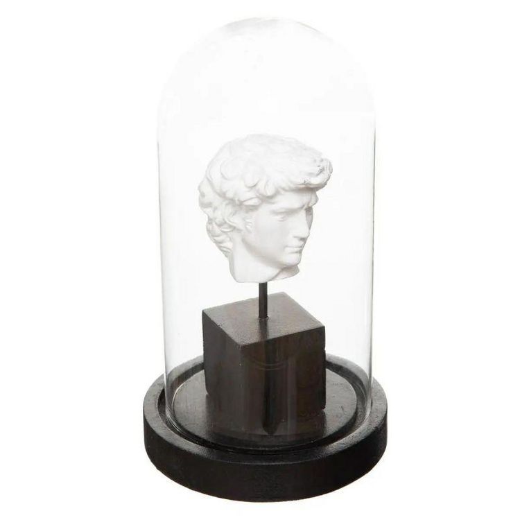 Promo ???? Cloche à Poser Déco Sublima 21cm Noir & Blanc ???? 1 Promo ???? Cloche à Poser Déco Sublima 21cm Noir & Blanc ????