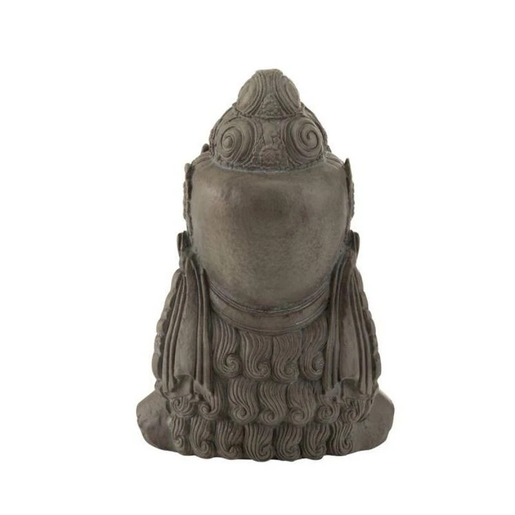 Vente flash 🤩 Paris Prix Statue Déco Bouddha Yeux Fermés 43cm Gris 🎉 2 Vente flash 🤩 Paris Prix Statue Déco Bouddha Yeux Fermés 43cm Gris 🎉 – Image 2