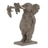 Meilleur prix 🤩 Paris Prix Statuette Déco Éléphant Trompe 33cm Gris 🎁