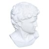 Nouveau ✨ Statuette Déco Tête César 25cm Blanc ✨