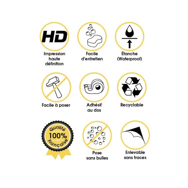 DIVERS Toile adhésive murale Céleste - 60 x 60 cm - Bleu et vert Tout neuf ???? DIVERS Toile Adhésive Murale Céleste - 60 X 60 Cm - Bleu Et Vert ???? -Paris Prix Sales unnamed file 332