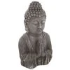 Bon marché 😉 ATMOSPHERA Statuette De Bouddha - H. 49 Cm - Effet Bois 🤩