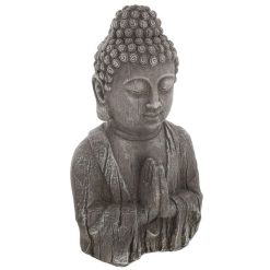 Bon marché ???? ATMOSPHERA Statuette De Bouddha - H. 49 Cm - Effet Bois ????