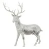 De gros 🧨 Paris Prix Statuette Déco à Poser Cerf 68cm Gris & Blanc 🥰