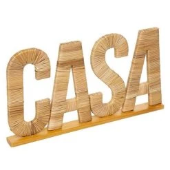 Meilleure vente 🛒 Mot Déco à Poser Casa Alicante 40cm Beige ⭐