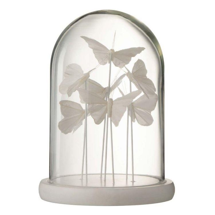 Paris Prix Cloche Décorative Design Papillons 25cm Blanc Le moins cher ✔️ Paris Prix Cloche Décorative Design Papillons 25cm Blanc ???? -Paris Prix Sales unnamed file 3347