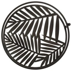 Budget ❤️ ATMOSPHERA Lot De 3 Portes Plante En Métal Leaf Noir 😀 -Paris Prix Sales unnamed file 3352