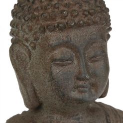 Promo ???? Statuette Bouddha Pierre 28cm Marron ⌛ 2 Promo ???? Statuette Bouddha Pierre 28cm Marron ⌛ -Paris Prix Sales unnamed file 3362