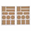 Remise ???? Paris Prix Lot De 22 Stickers Craft 13x18cm Naturel ????