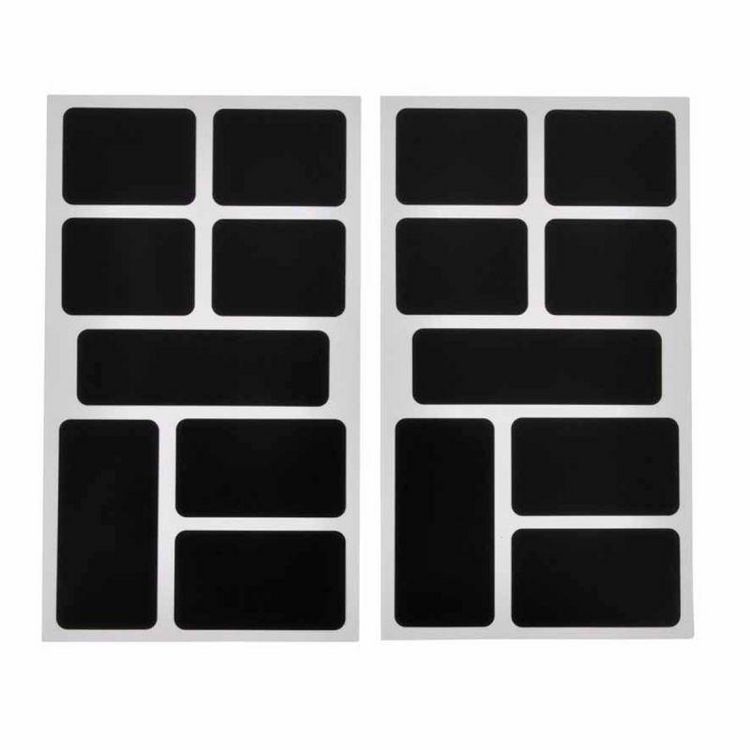 Top 10 ???? Paris Prix Lot De 16 Stickers Ardoise Rectangle 12x21cm Noir ???? 1 Top 10 ???? Paris Prix Lot De 16 Stickers Ardoise Rectangle 12x21cm Noir ????
