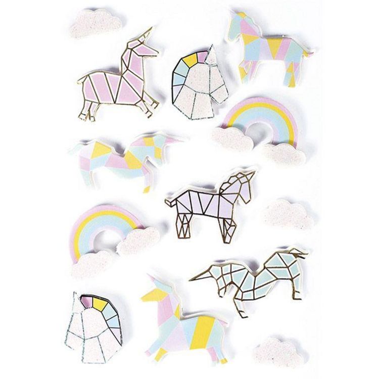Le moins cher ???? Graine Créative 13 Stickers 3D - Licornes 5 Cm ???? 1 Le moins cher ???? Graine Créative 13 Stickers 3D - Licornes 5 Cm ????