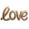 De gros ???? Sticker Ballon Love 24x47cm Or ????
