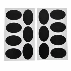Meilleur prix 👏 Paris Prix Lot De 14 Stickers Ardoise Ovale 12x21cm Noir ❤️