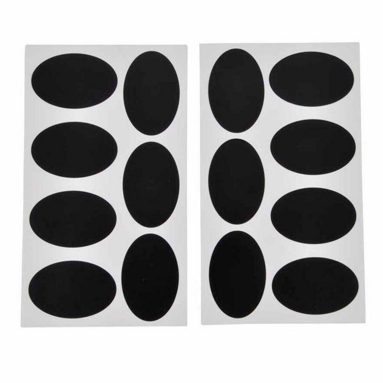 Meilleur prix ???? Paris Prix Lot De 14 Stickers Ardoise Ovale 12x21cm Noir ❤️ 1 Meilleur prix ???? Paris Prix Lot De 14 Stickers Ardoise Ovale 12x21cm Noir ❤️