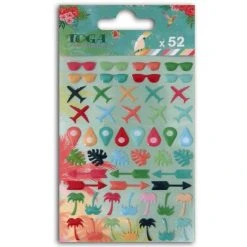Tout neuf 🎁 Toga 52 Autocollants Epoxy - Paradis Tropical 🛒 -Paris Prix Sales unnamed file 416
