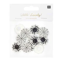 Acheter 🤩 Youdoit 12 Autocollants Toile D'araignée En Bois ✨