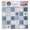 Grosses soldes ???? Lot De 2 Stickers Carrelage Carreaux 26x28cm Bleu ????