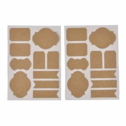 Les meilleures critiques de 💯 Paris Prix Lot De 20 Stickers Craft 13x18cm Naturel 😉