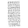 Coupon ???? Artémio Stickers Alphabet Pailleté Puffy Noir ????