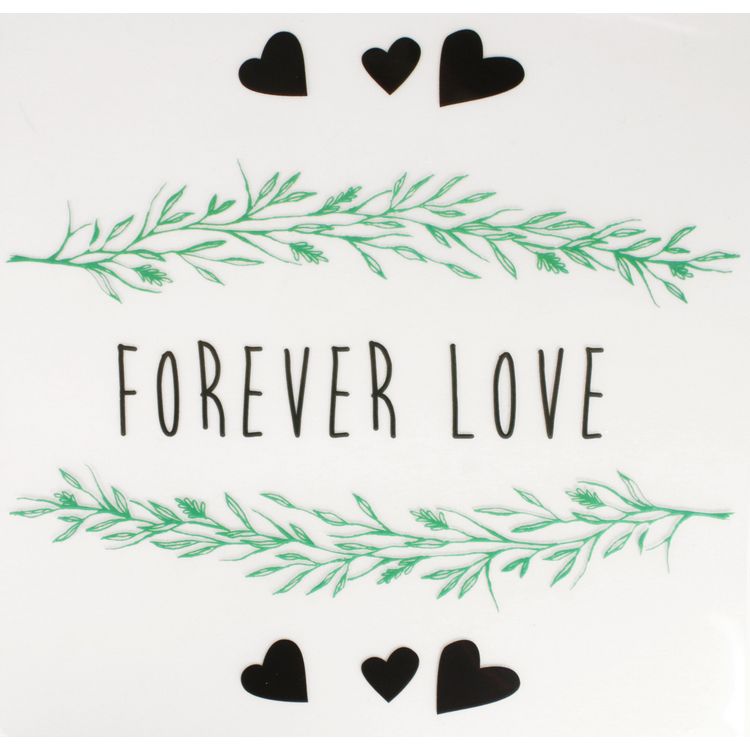Remise ???? MegaCrea Grand Transfert Textile Patch écusson Thermocollant Forever Love 19 Cm ???? 1 Remise ???? MegaCrea Grand Transfert Textile Patch écusson Thermocollant Forever Love 19 Cm ????