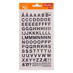 Meilleure affaire 🔔 Apli Agipa Lettres Transfert Noir 10mm 😀