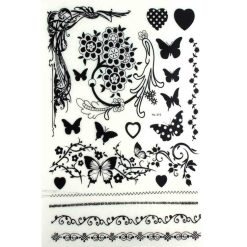 Acheter ???? MegaCrea Décalcomanie Enfant Transfert à Sec Papillons 15x23 Cm 2 Feuilles ✔️