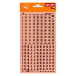 Nouveau ???? Apli Agipa Chiffres Transfert Noir 2,5mm Police Petite Taille ????