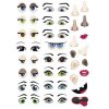 Sortie ???? Graine Créative 124 Gommettes Adhésives - Yeux Et Visage ❤️