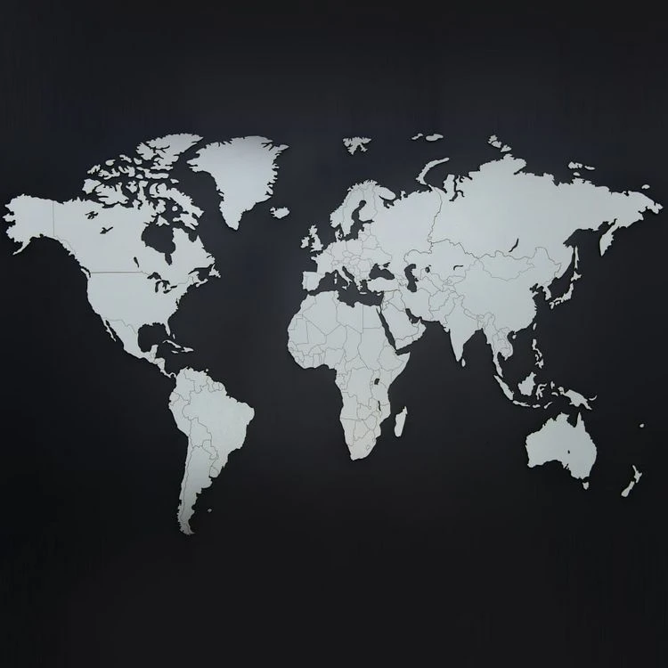 Remise ⭐ MiMi Innovations Decoration Carte Du Monde Murale Bois Blanc 130x78 Cm 🤩 1 Remise ⭐ MiMi Innovations Decoration Carte Du Monde Murale Bois Blanc 130x78 Cm 🤩