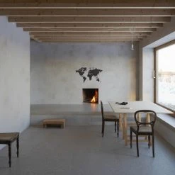 De gros 🥰 MiMi Innovations Decoration Carte Du Monde Murale Bois Noir 90x54 Cm 🧨 -Paris Prix Sales unnamed file 593