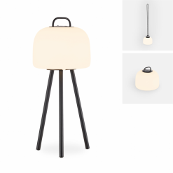 Sortie ???? Lampe Extérieure LED 3 En 1 – TRIPADA – Lampe Extérieure En Plastique Rechargeable, à Suspendre, Avec Trépied Et Corde ????