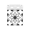 Budget ???? SUD TRADING 6 Stickers Carreaux De Ciment - 15 X 15 Cm - Blanc Et Noir ⌛