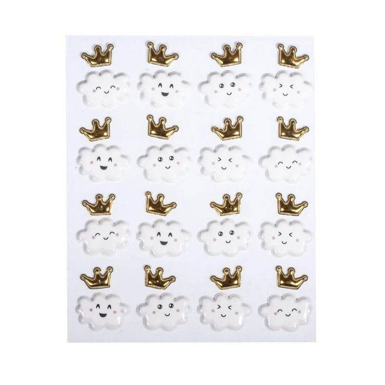 Offres 🌟 Rayher Stickers Puffy Petits Nuages Heureux Et Couronnes 😍 1 Offres 🌟 Rayher Stickers Puffy Petits Nuages Heureux Et Couronnes 😍