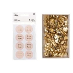 Top 10 ⭐ Youdoit 4 Feuilles D'autocollants Rose Team Bride + 150 Punaises Dorées 🤩