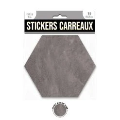 Top 10 🤩 SUD TRADING 4 Stickers Effet Béton Ciré - 15 X 13 Cm - Gris 🧨