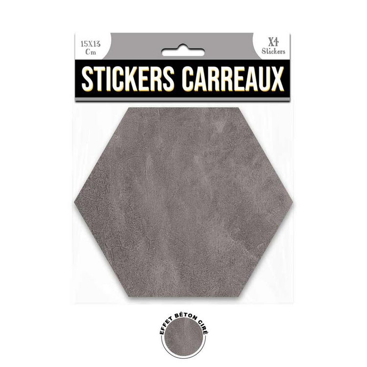 Top 10 ???? SUD TRADING 4 Stickers Effet Béton Ciré - 15 X 13 Cm - Gris ???? 1 Top 10 ???? SUD TRADING 4 Stickers Effet Béton Ciré - 15 X 13 Cm - Gris ????
