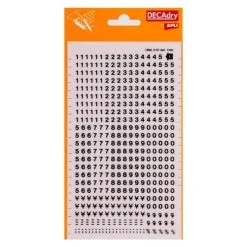 Coupon 😀 Apli Agipa Chiffres Transfert Noir 4mm 🥰