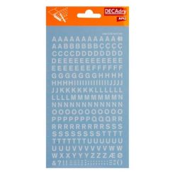 Vente flash ???? Apli Agipa Lettres Alphabet Transfert Blanc 6 Mm ⌛